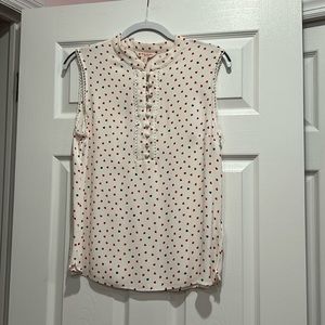 Brooks Brothers heart blouse (EUC)